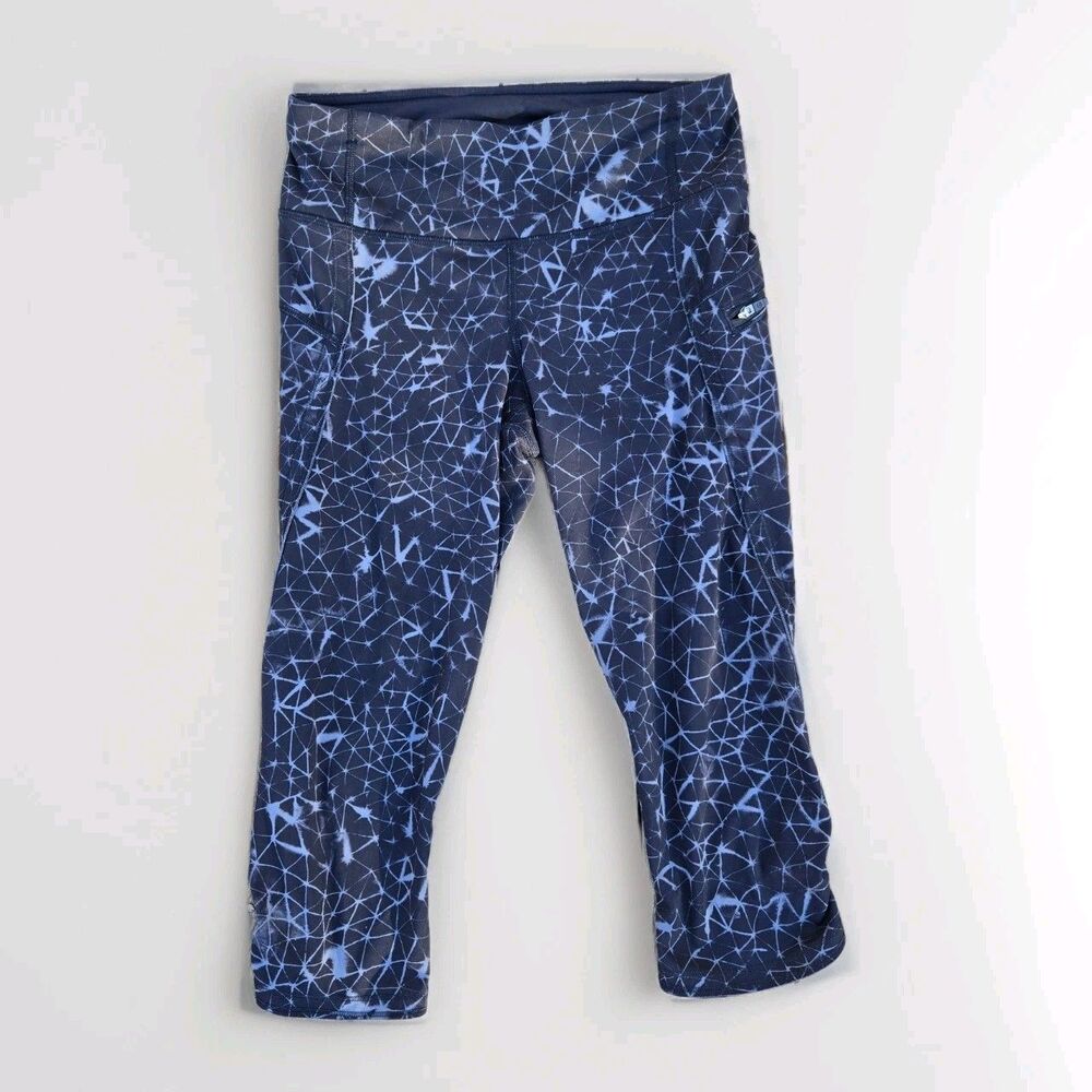 Lululemon Star Crushed Top Speed Crop Wunder Under Legging Luxtreme Black Coal 4